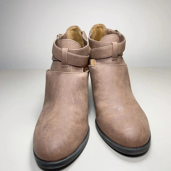 SOUL NATURALIZER | TAN TOBI STRAPY BOOTIE - Picture 6 of 15